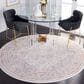 Safavieh Marmara MRM320B 6"7" Round Beige, Blue and Rust Area Rug, , large
