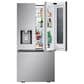 LG 25 Cu. Ft. Standard-Depth French Door Refrigerator in Stainless Steel, , large