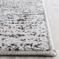 Safavieh Adirondack ADR117A 5"1" x 7"6" Black and Silver Area Rug, , large