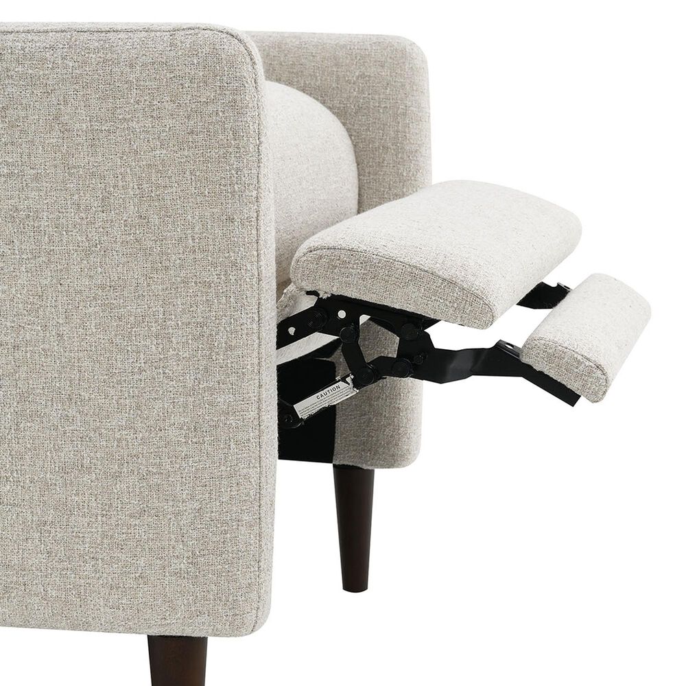 Furniture of America Psyche Push Back Recliner in Beige, , large