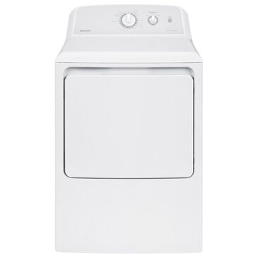 Hotpoint 6.2 Cu. Ft. Gas Dryer in White, , large
