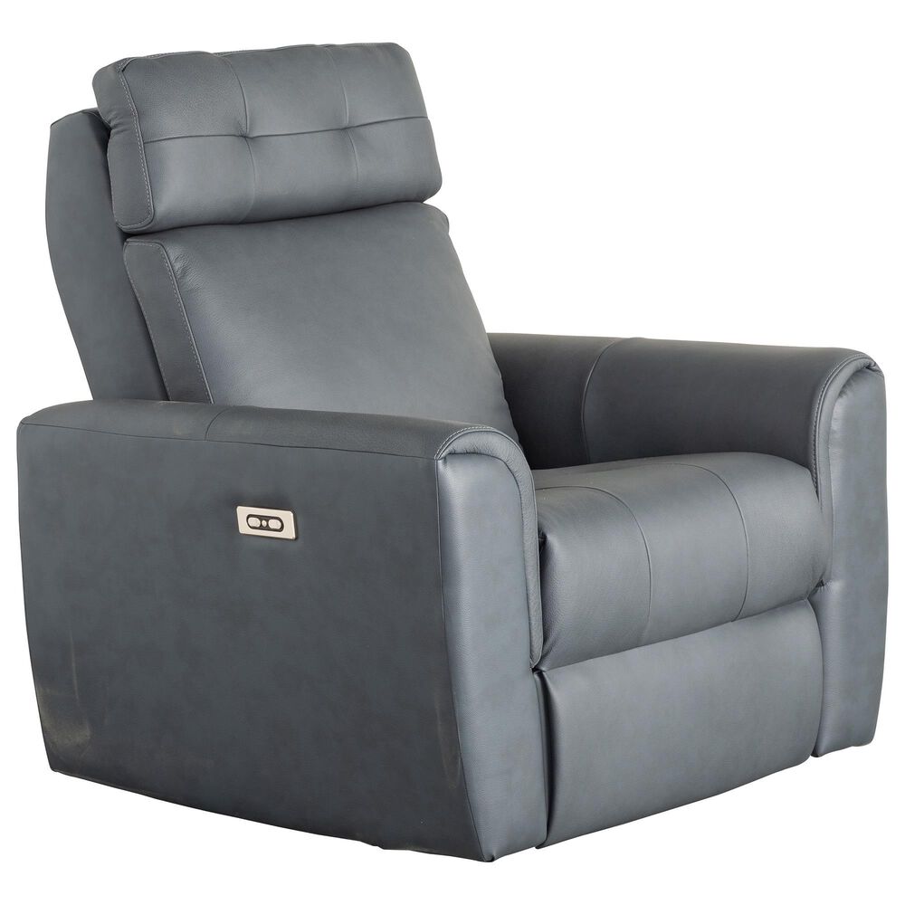 Elran Furniture 6000 Series Power Rocker Recliner with Power Headrest in Navy, , large