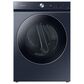 Samsung Bespoke 5.3 Cu. Ft. Front Load Washer and 7.6 Cu. Ft. Electric Dryer Laundry Pair in Brushed Navy, , large