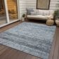 Dalyn Rug Company Portico PO1 Blue 8" x 10" Area Rug, , large