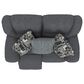 Catnapper Trifecta Power Reclining Rocking Loveseat in Smoke, , large