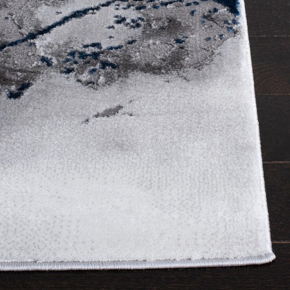 Safavieh Craft 6&#39;7&quot; Square Ivory Grey and Blue Area Rug, , large