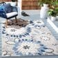 Safavieh Cabana 5"3" x 7"7" Grey and Blue Area Performance Rug, , large