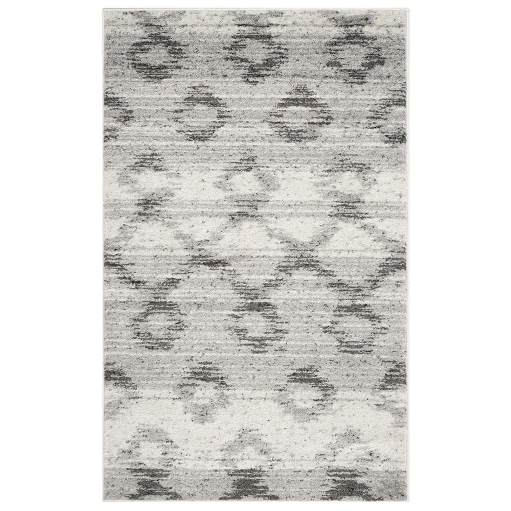 Safavieh Adirondack ADR106P-24 2"6" x 4" Silver/Charcoal Area Rug, , large