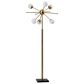 37B Doppler LED Floor Lamp in Antique Brass, , large