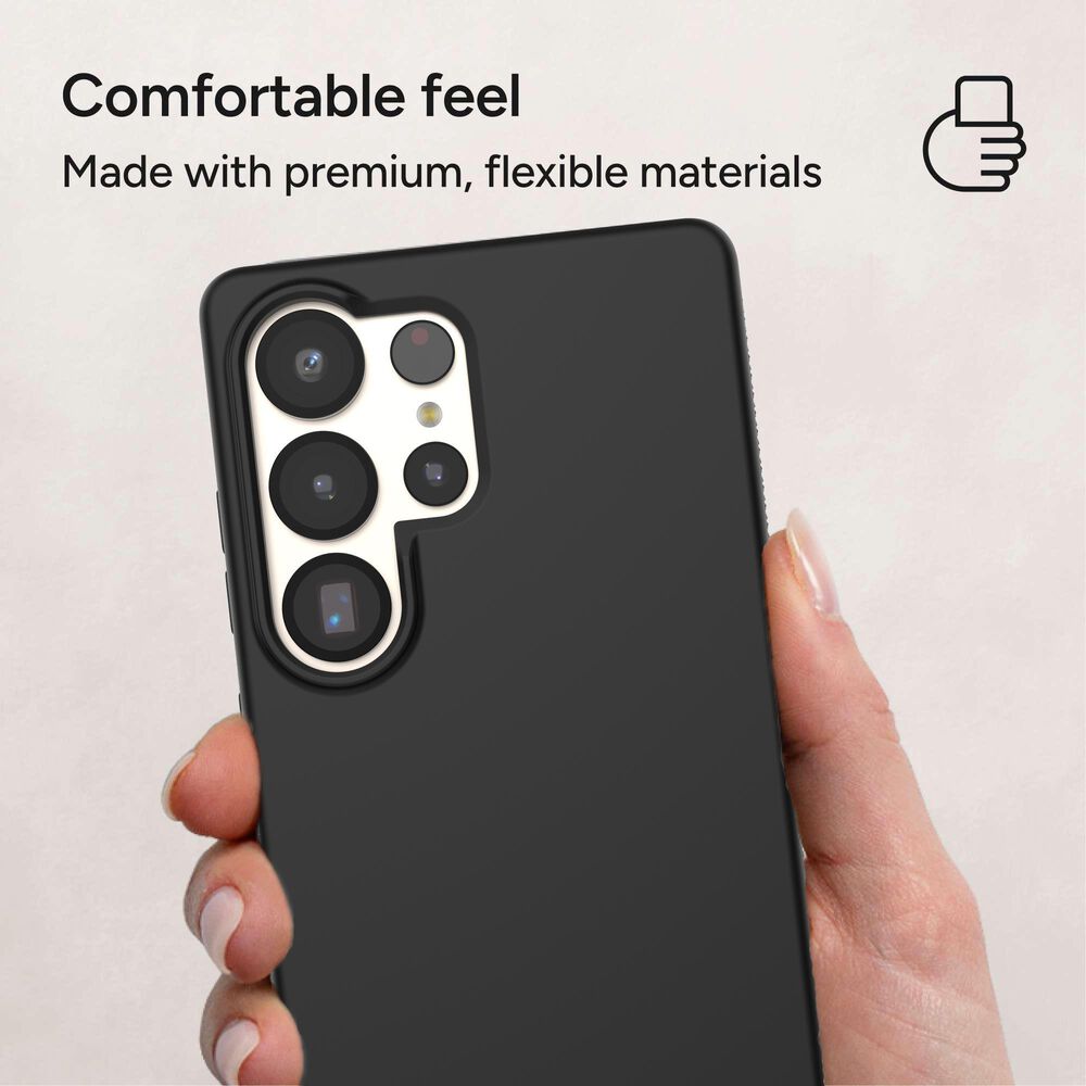 Zagg Milan Snap Opaque Case for Samsung Galaxy S25 Ultra in Black, , large