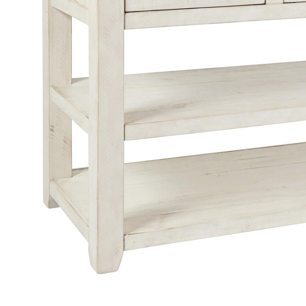 Waltham Madison County Sofa Table in Vintage White, , large