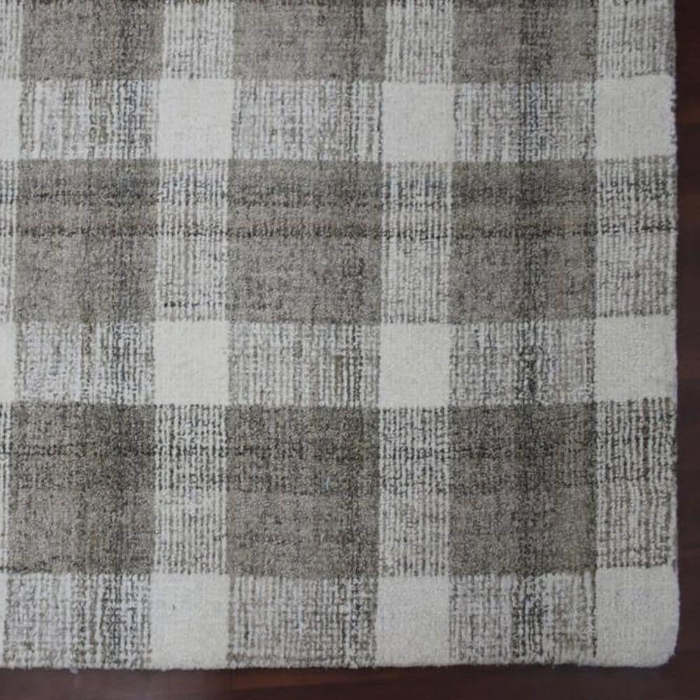Amer Rugs Tartan 9&#39; x 13&#39; Sand Area Rug, , large