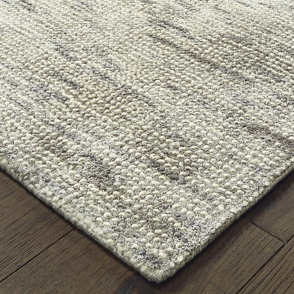 Oriental Weavers Lucent 45905 6&#39; x 9&#39; Stone and Grey Area Rug, , large
