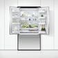 Fisher & Paykel 20.1 Cu. Ft. Counter Depth French Door Refrigerator In EZKleen Stainless Steel, , large