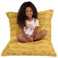 Jaxx Saxx Jr CrashPuff Floor Pillow Lounger in Gold, , large