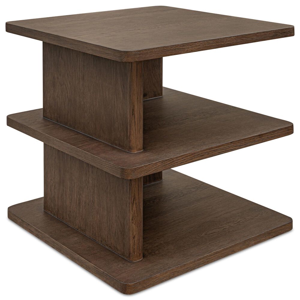 Moe's Home Collection Casey Side Table in Dark Brown, , large