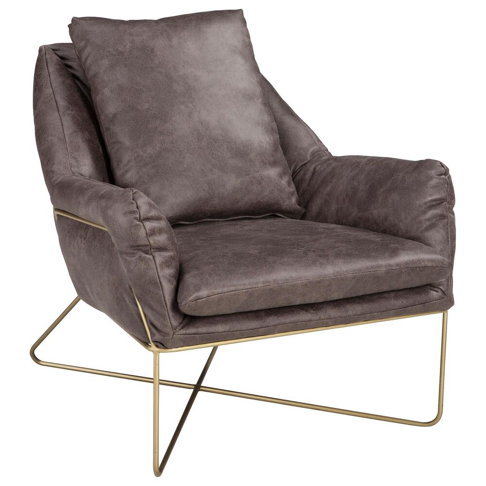 37B Engineer Accent Chair in Dark Gray, , large