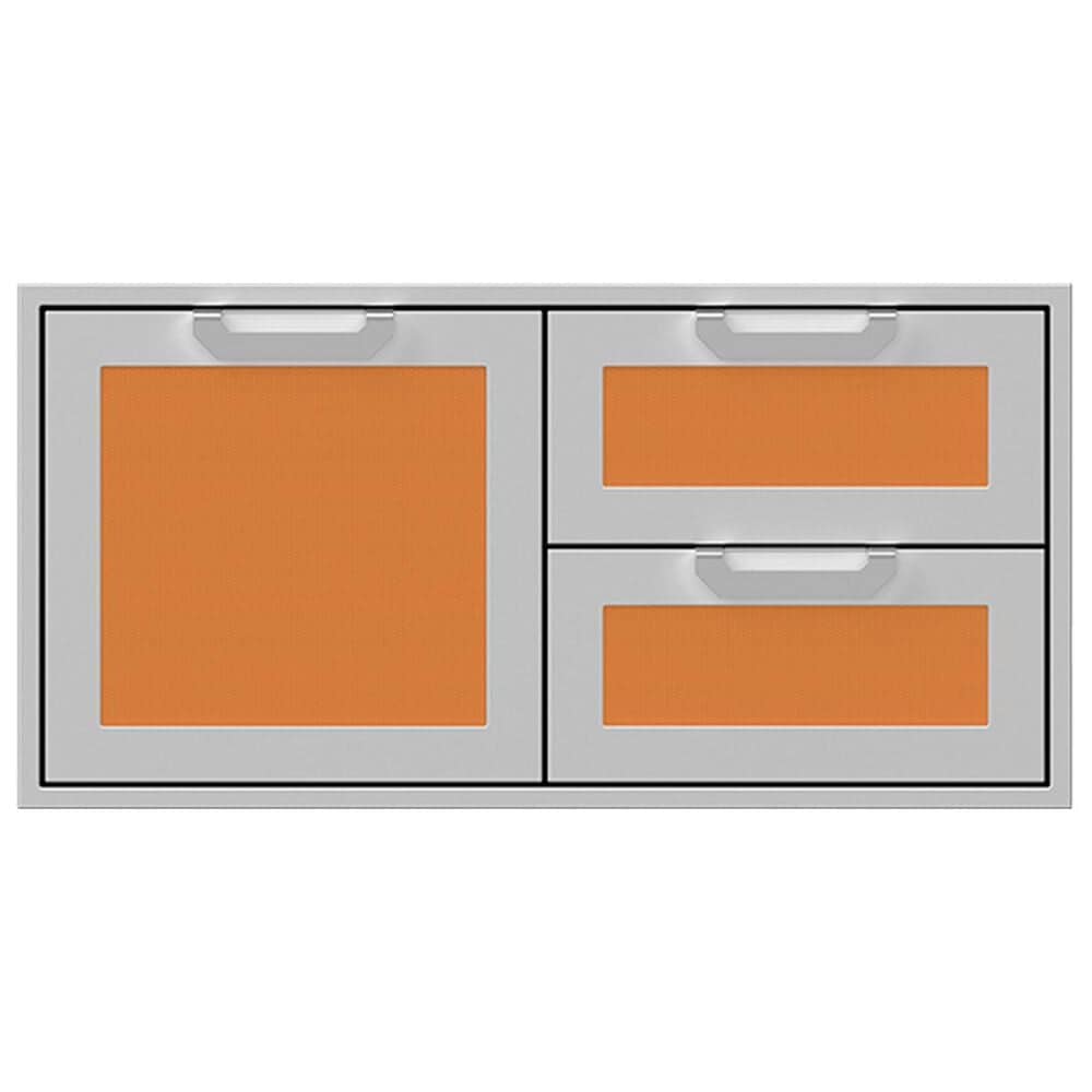 Hestan 42" Double Drawer and Storage in Citra, , large
