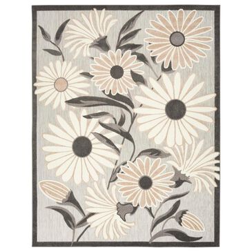 Nourison Aloha ALH33 2"3" x 8" Beige Indoor/Outdoor Runner, , large
