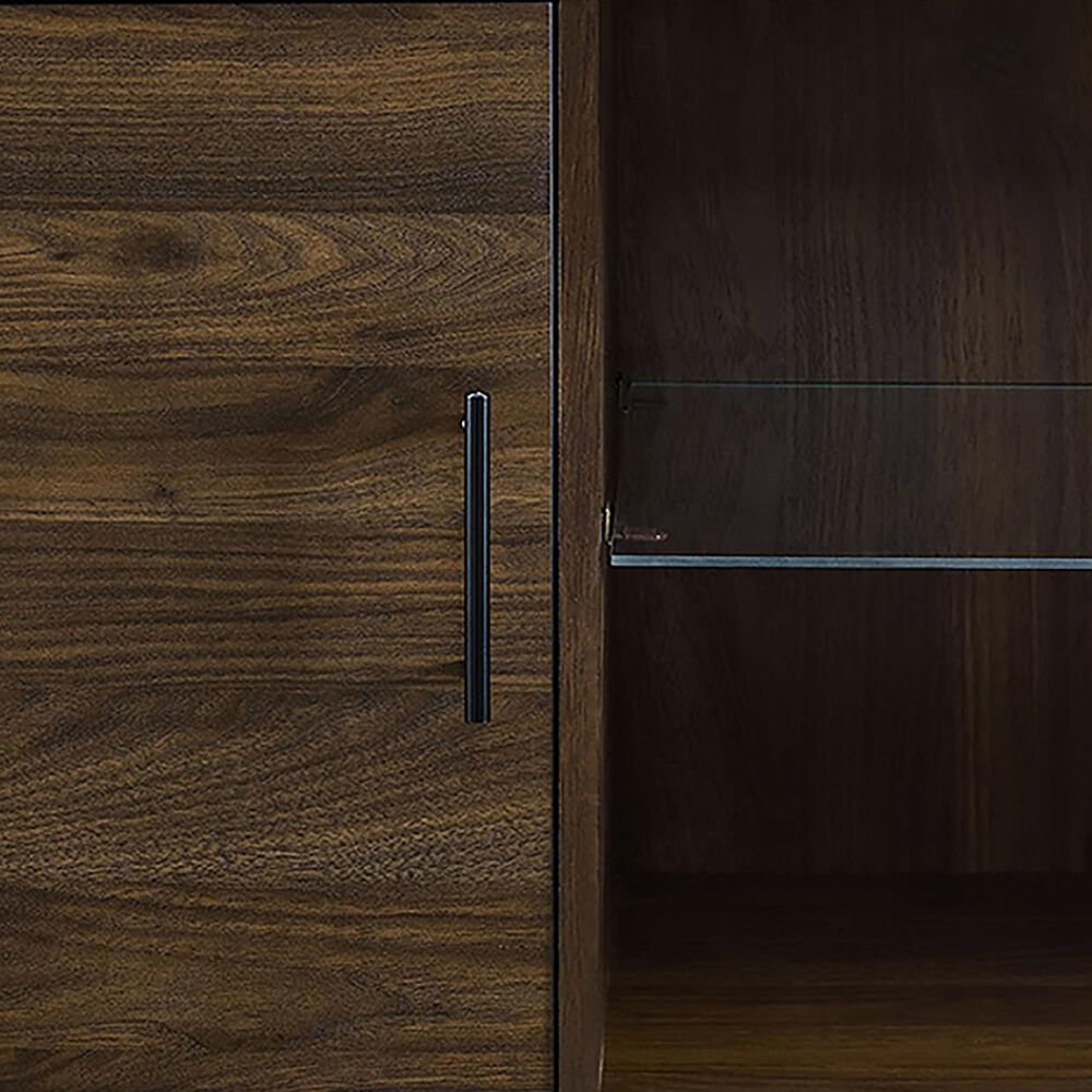 Walker Edison Nora 52&quot; TV Stand in Dark Walnut, , large