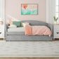 The Monday Company Westchester Upholstered Daybed with Trundle in Smoke Gray, , large