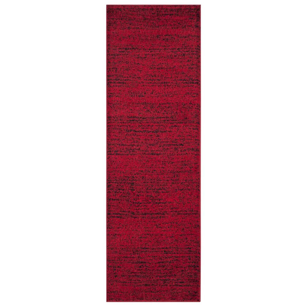 Safavieh Adirondack ADR117F-210 2"6" x 10" Red/Black Runner, , large