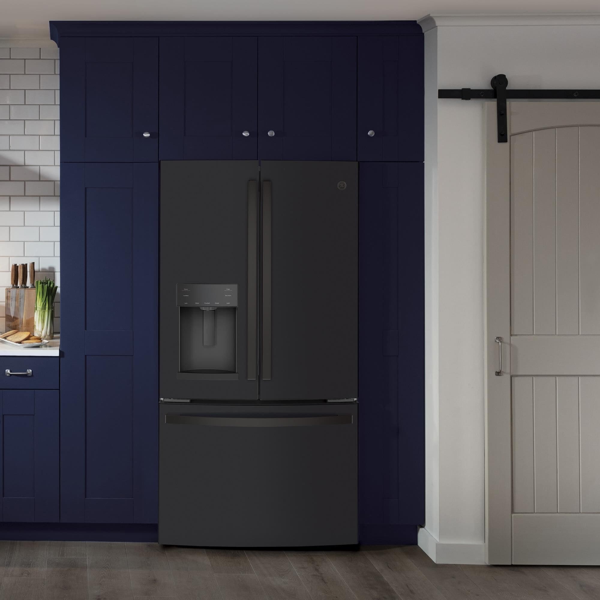 Ge slate deals counter depth refrigerator