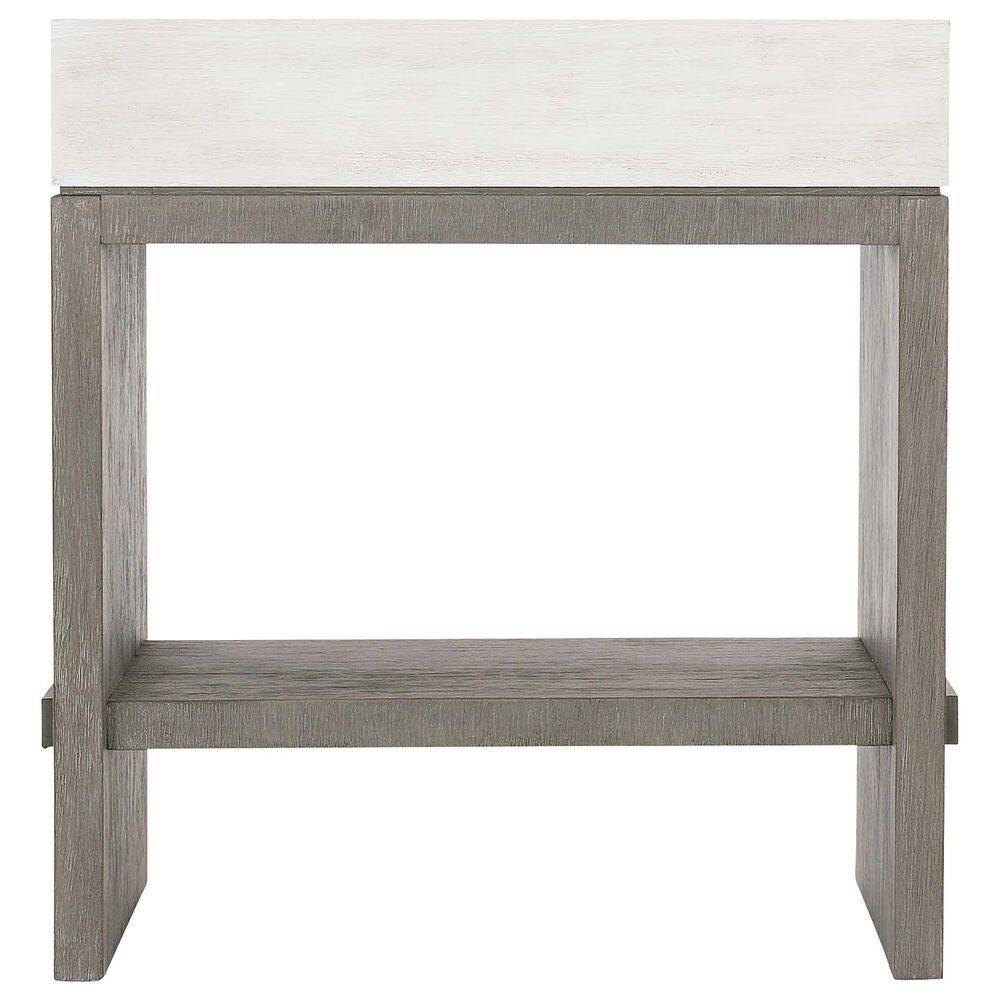 Bernhardt Foundations Nightstand in Linen and Light Shale, , large