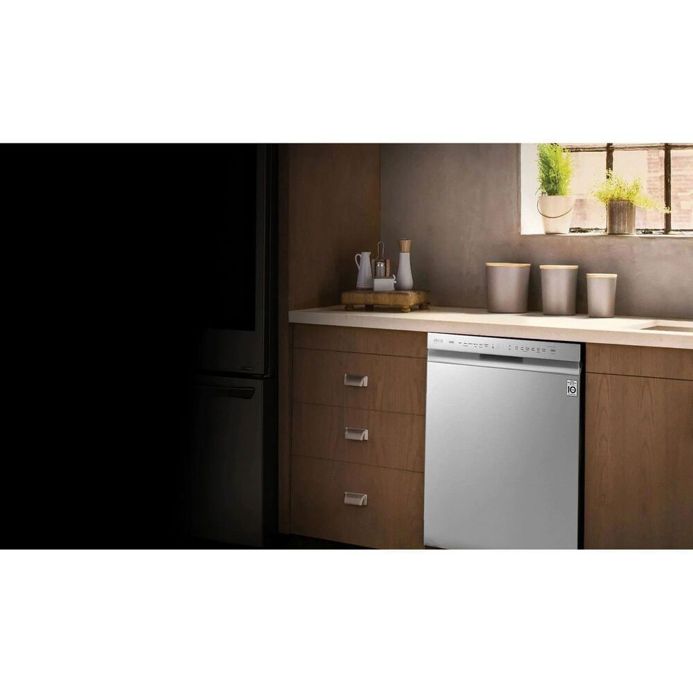 LG 24&quot; Built-In Bar Handle Dishwasher with 3rd Rack in Stainless Steel, , large