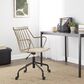 Lumisource Preston Office Chair in Black, Antique Copper and Whitewashed, , large