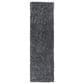 Safavieh August Shag AUG200H 2" x 5" Charcoal Area Rug, , large