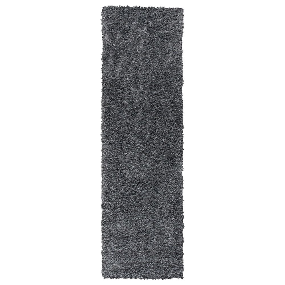 Safavieh August Shag AUG200H 2" x 5" Charcoal Area Rug, , large