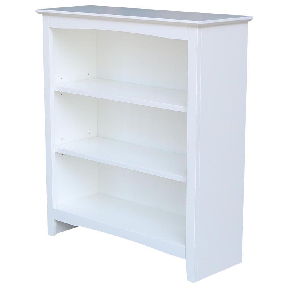 International Concepts Shaker 36" Bookcase in White, , large