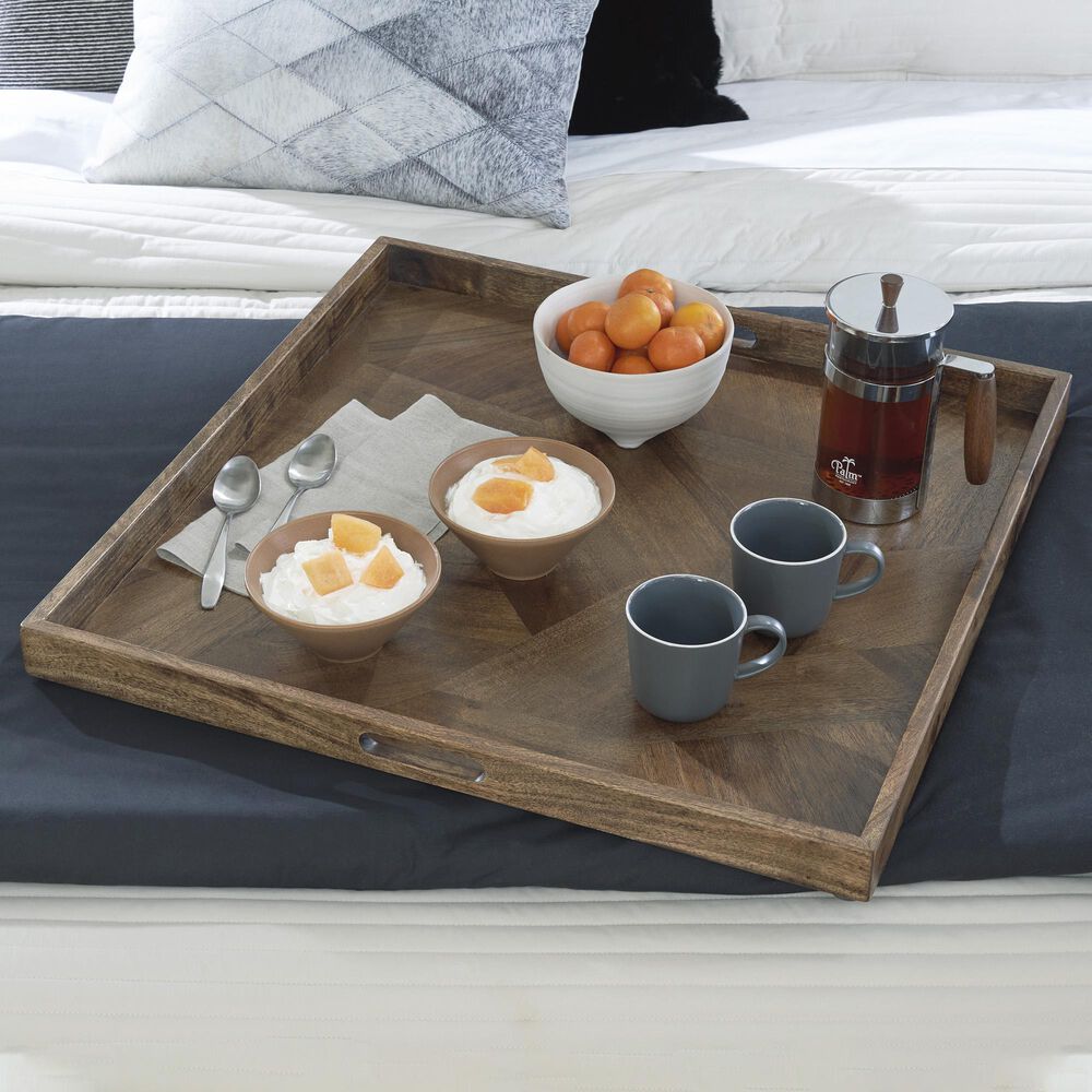 Ashley Heddford Tray in Brown, , large