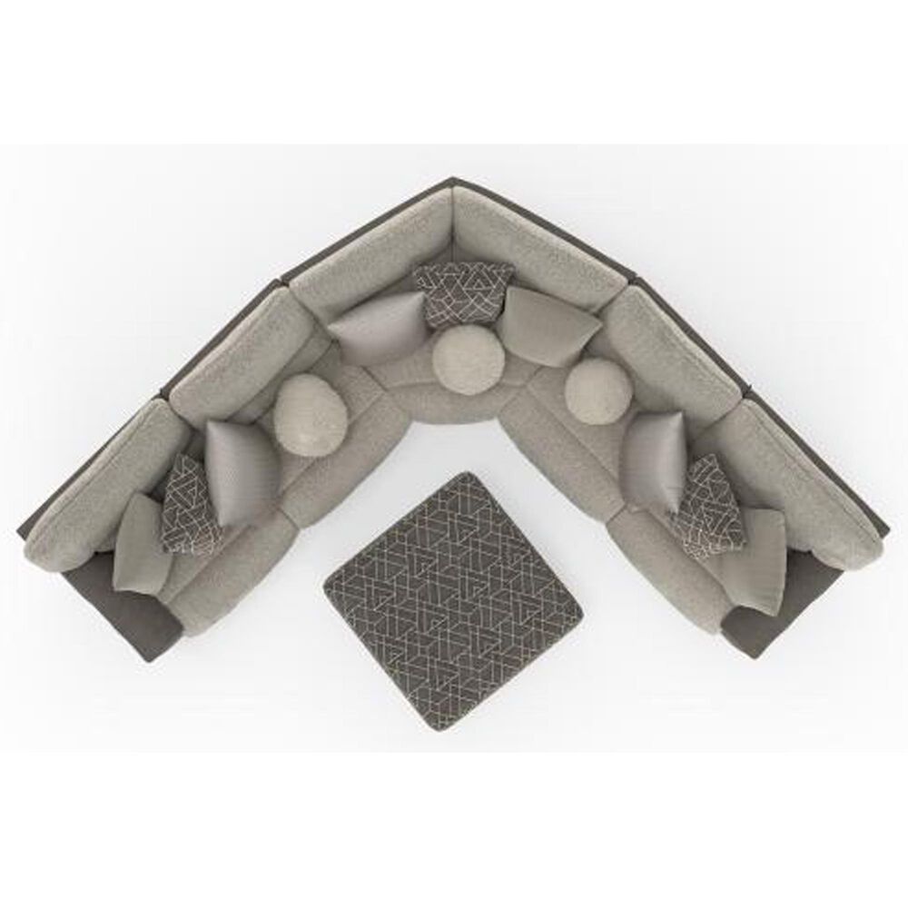 Hartsfield Rendezvous Castered Cocktail Ottoman in Fawn, , large