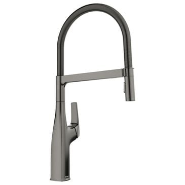 Blanco Rivana Semi-Pro Pull-Down Kitchen Faucet in Satin Dark Steel, , large