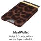 Velvet Caviar MagSafe Phone Wallet in It Girl Leopard, , large