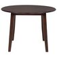 Coaster Barton 5-Piece Round Dining Set in Dark Brown, , large