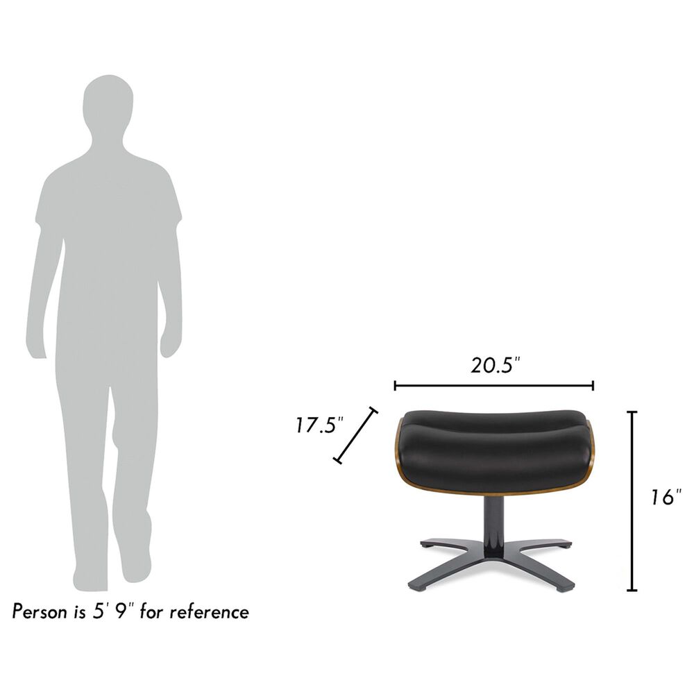 Jennifer Taylor Home Jovan Ottoman in Shadow Gray, , large