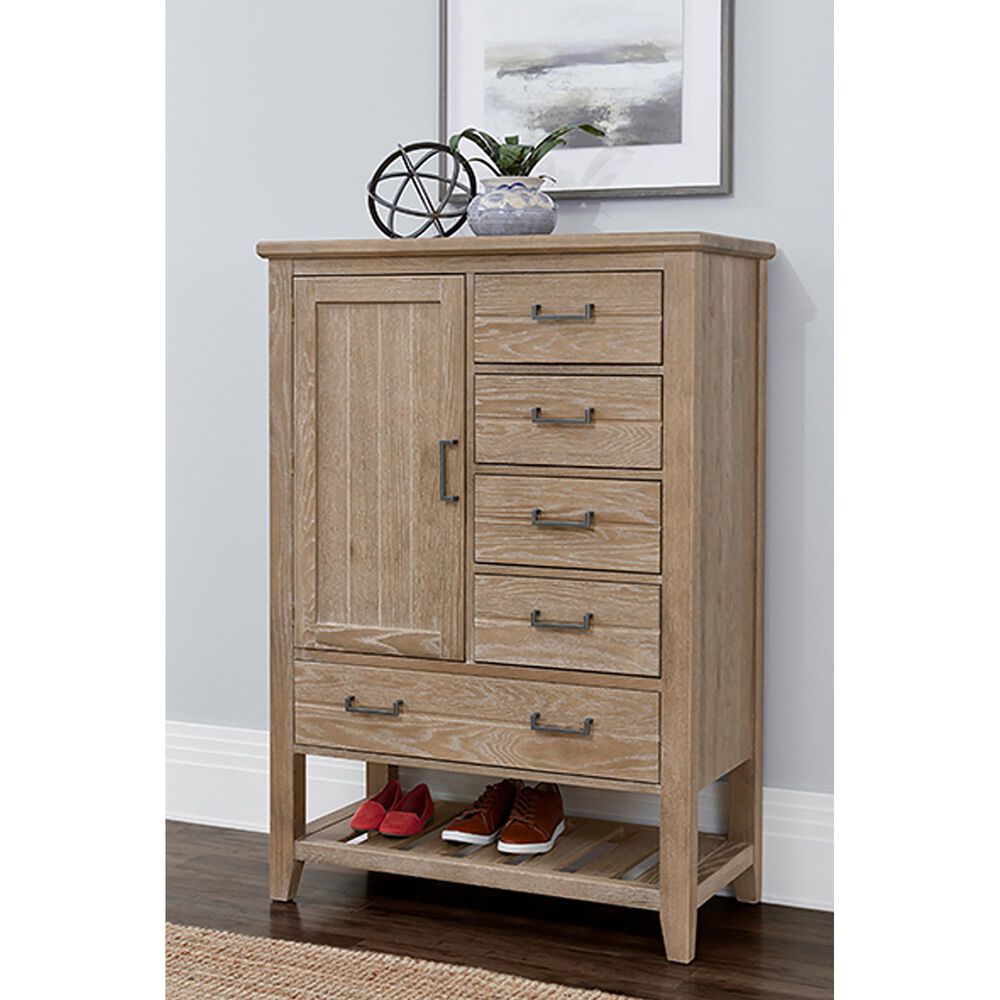 Viceray Collections Passageways 5 Drawer Door Chest in Deep Sand, , large