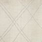 Amber Lewis x Loloi Gwyneth 2" x 3" Ivory and Silver Area Rug, , large