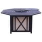 GatherCraft Denison 5-Piece Octagon Firepit Chat Set in Splendor Wheat, , large