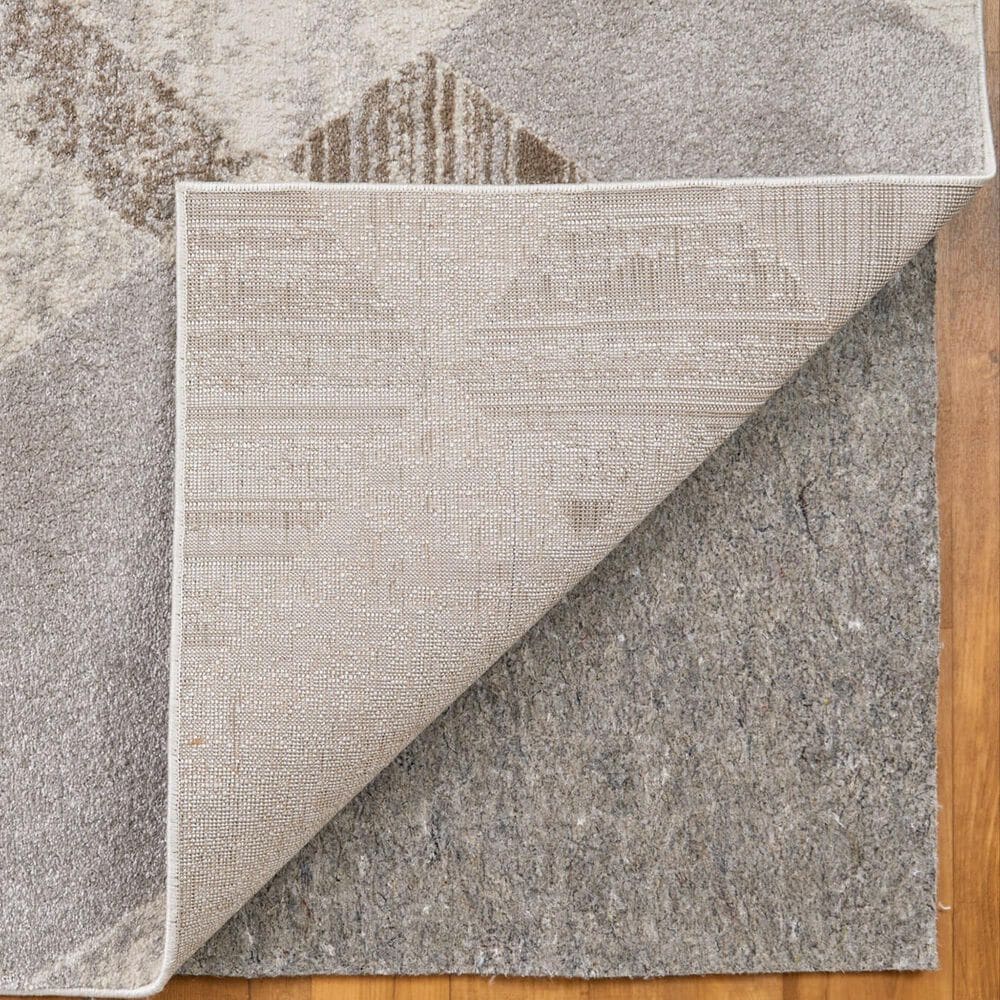 Feizy Vancouver 39NRF 5&#39; x 8&#39; Beige and Brown Area Rug, , large