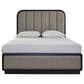 Millenium Rowanbeck Queen Upholstered Panel Bed in Black Finish, , large