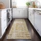 Dalyn Rug Company Burano BU7 2"3" x 7"6" Gold Indoor/Outdoor Runner, , large