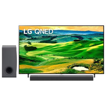 LG 86" Class QNED80 4K LED UHD - Smart TV with 3.1.3 Channel High Res Audio Sound Bar, , large