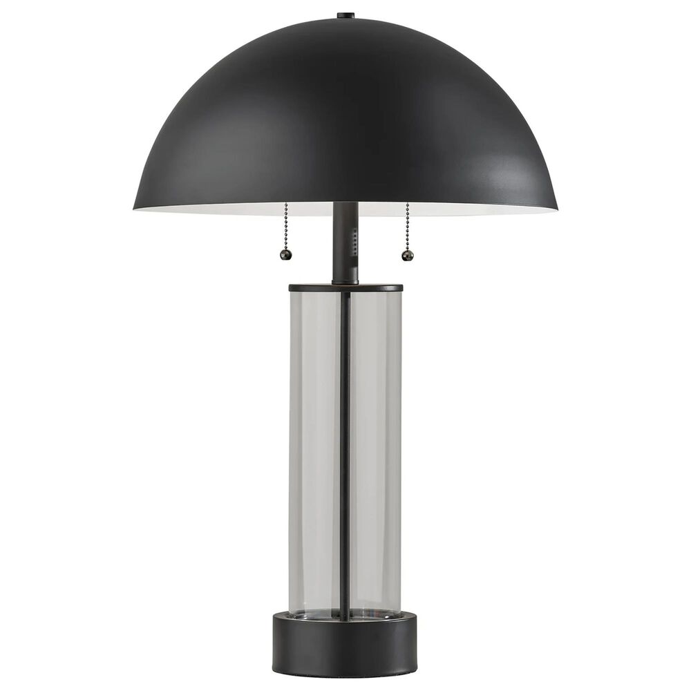 Adesso Troy Table Lamp in Black, , large