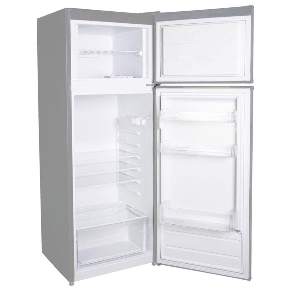 Danby 7.4 Cu. Ft. Top-Freezer Refrigerator with Partial Defrost in Stainless Steel, , large