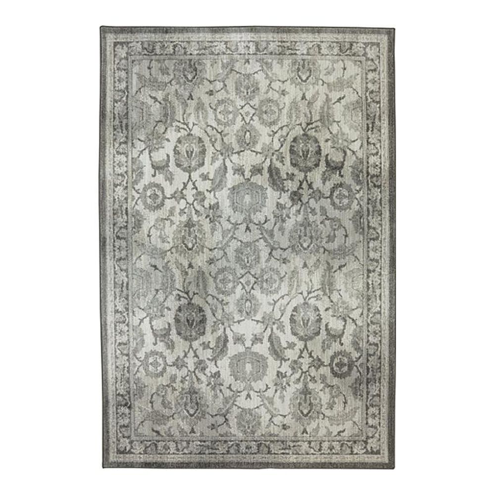 Karastan Euphoria New Ross 90259-5913 3'6" x 5'6" Ash Grey Area Rug, , large