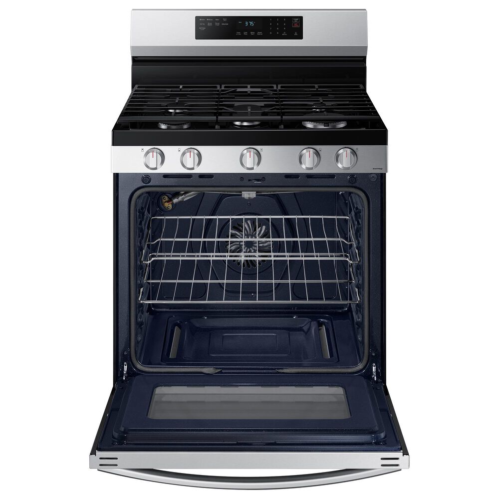Samsung 6 Cu. Ft. Freestanding Gas Range with Wi-Fi and Air Fry in Stainless Steel, , large